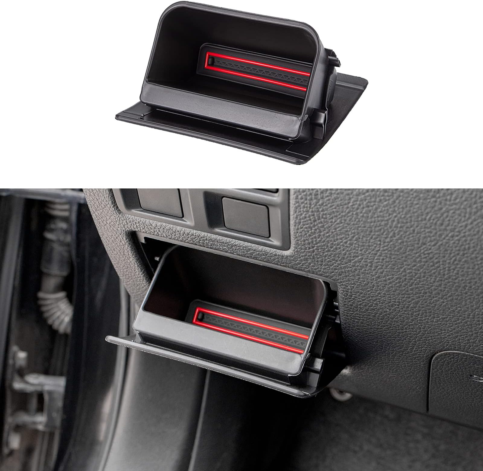 PIMCAR Fuse Box Coin Container Inner Storage Tray Compatible with Subaru Impreza XV/Crosstrek Forester Legacy Outback WRX STI Ascent Accessories