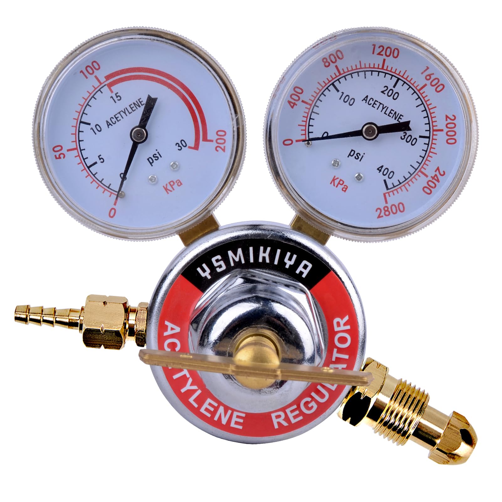 Regulador de acetileno, soldador de gas de soldadura, medidor de gas de soldadura de acetileno para kits de corte de antorcha CGA 510