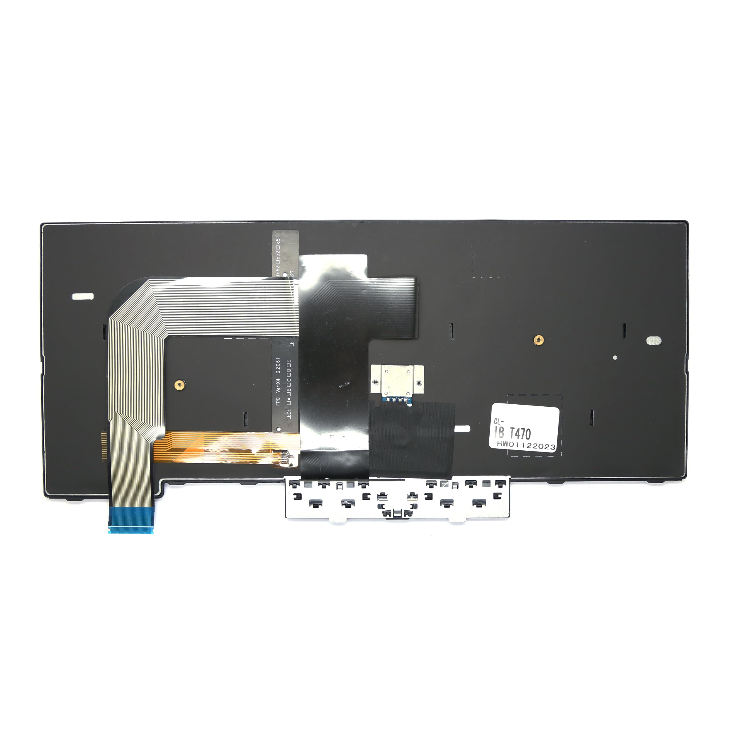 Clavier AZERTY Pour Lenovo ThinkPad T470 / T480 - Avec Rétroéclairage, Neuf