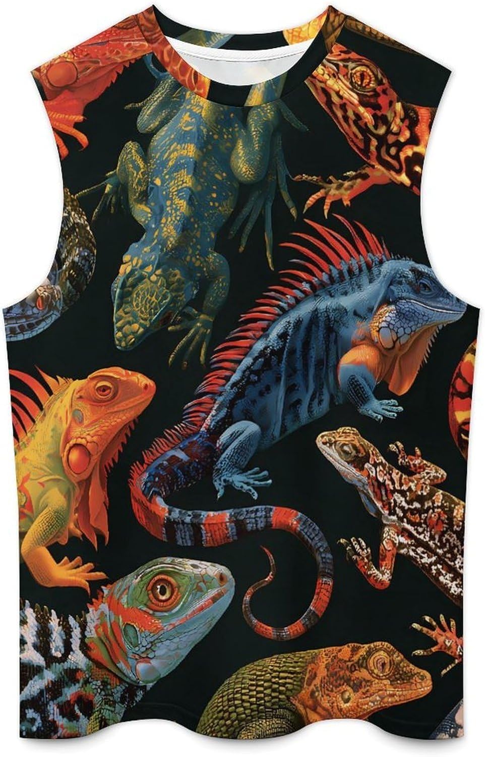 Reptilian Men's Sleeveless Shirt Small
