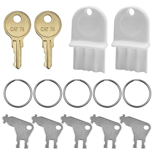 Paper Towel Dispenser Key Set, 9 Pcs 50504 Keys +