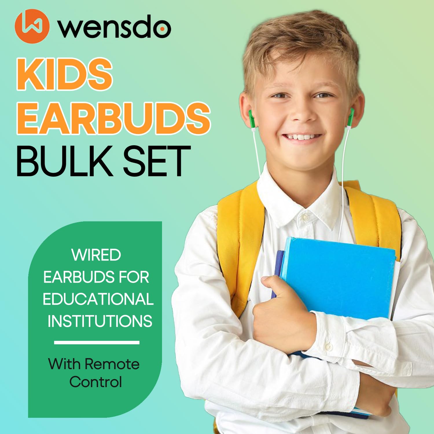 Bulk - Confezione da 200 auricolari in-ear con cavo, multicolore, per bambini, studenti, bambini, adolescenti, jack da 3,5 mm, confezionati singolarmente (HY01, 200 misti)