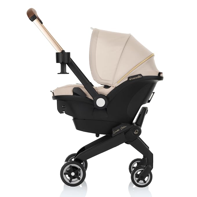 Combo silla coche y cochecito Evenflo Shyft DualRide miniatura 9