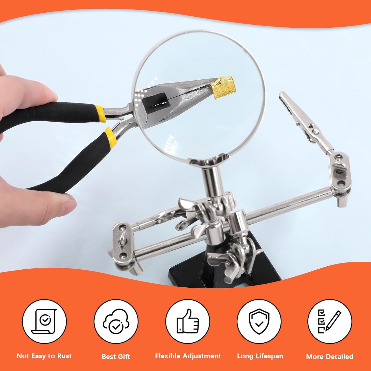 Tanstic Jewelry Making Kit, 1489Pcs Supplies with Tools, Pliers, Wires, Jump Rings, Findings & Storage Bag for Jewelry Repair & Beading