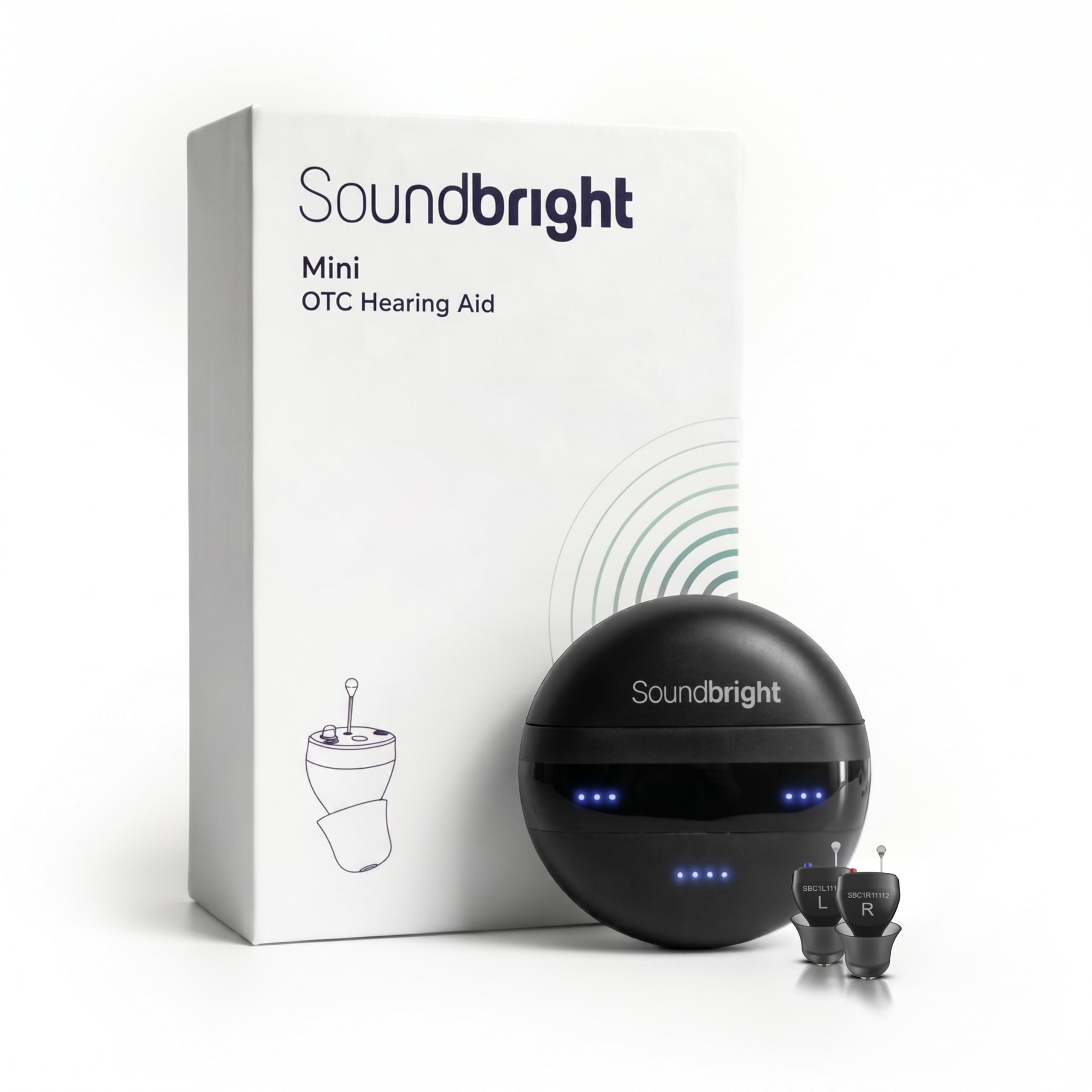 Soundbright OTC Rechargeable Hearing Aids