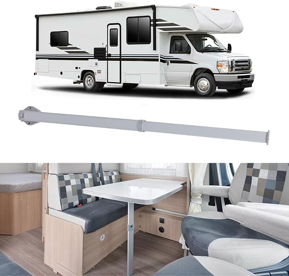 Telescoping Adjustable Folding Aluminium Leg For Rv Boat Trailer Silver