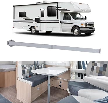 Telescoping Adjustable Folding Aluminium Leg For Rv Boat Trailer Silver