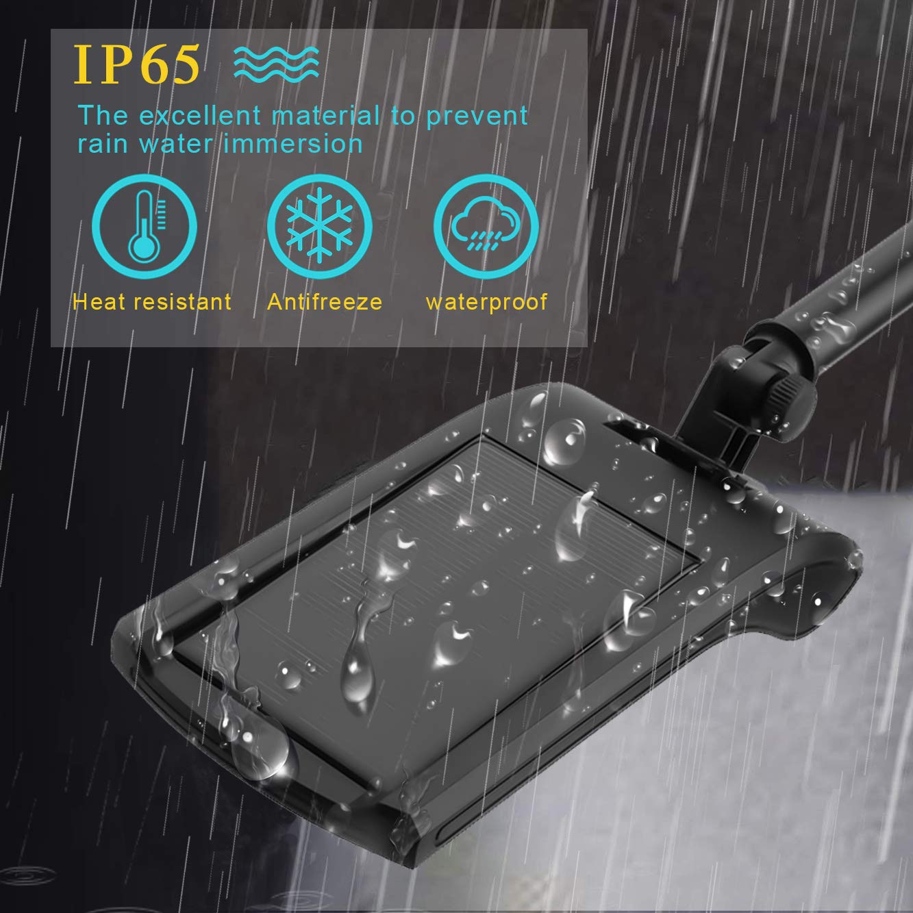 Bruture Luci Solari,36 Led Lampada Wireless ad Energia Solare da Giardino con Sensore di Movimento,IP65 Impermeabile Solar Lights (2 Pack)