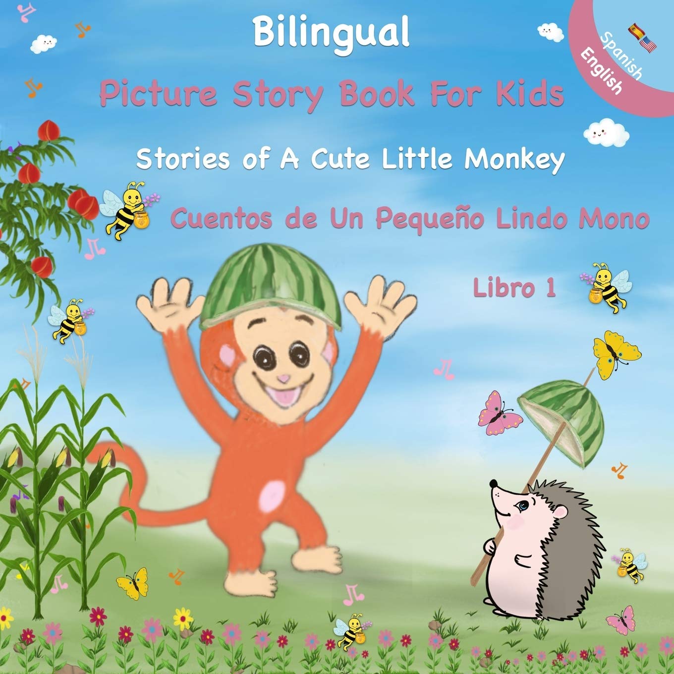 Buy Bilingual Spanish English Picture Book For Kids Stories of A Cute