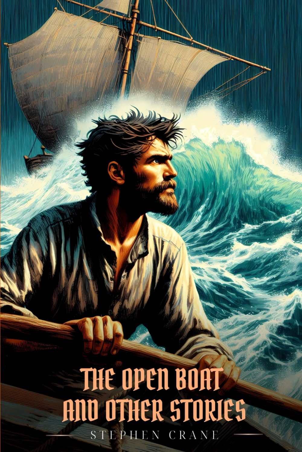THE OPEN BOAT AND OTHER STORIES: Illustrated Edition