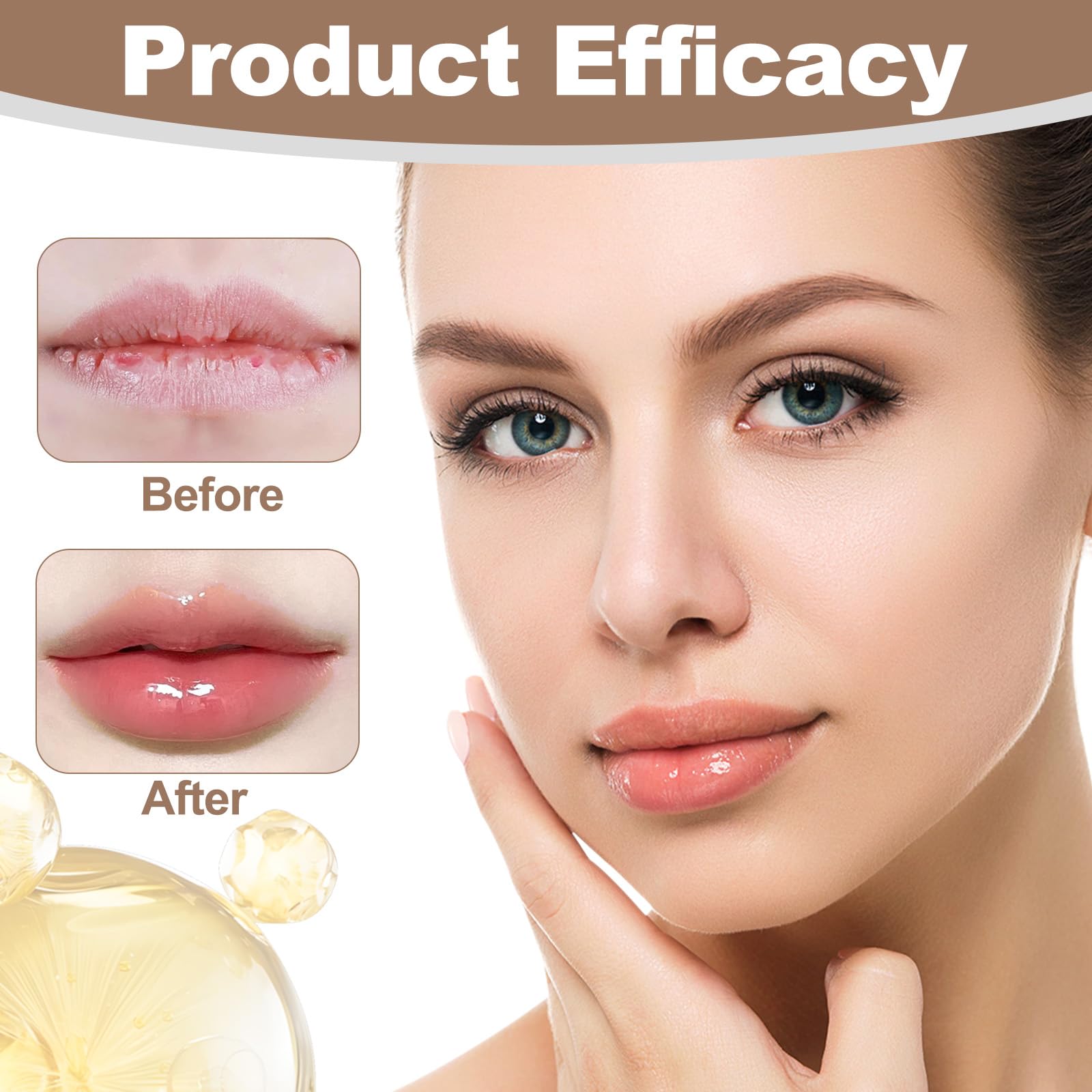 Sum-Mer Lip Butter Balm, Conditioning Lip Mask for Instant Moisture,Lip Balm for Dry and Chapped Lips (Pink Grey) - Image 3