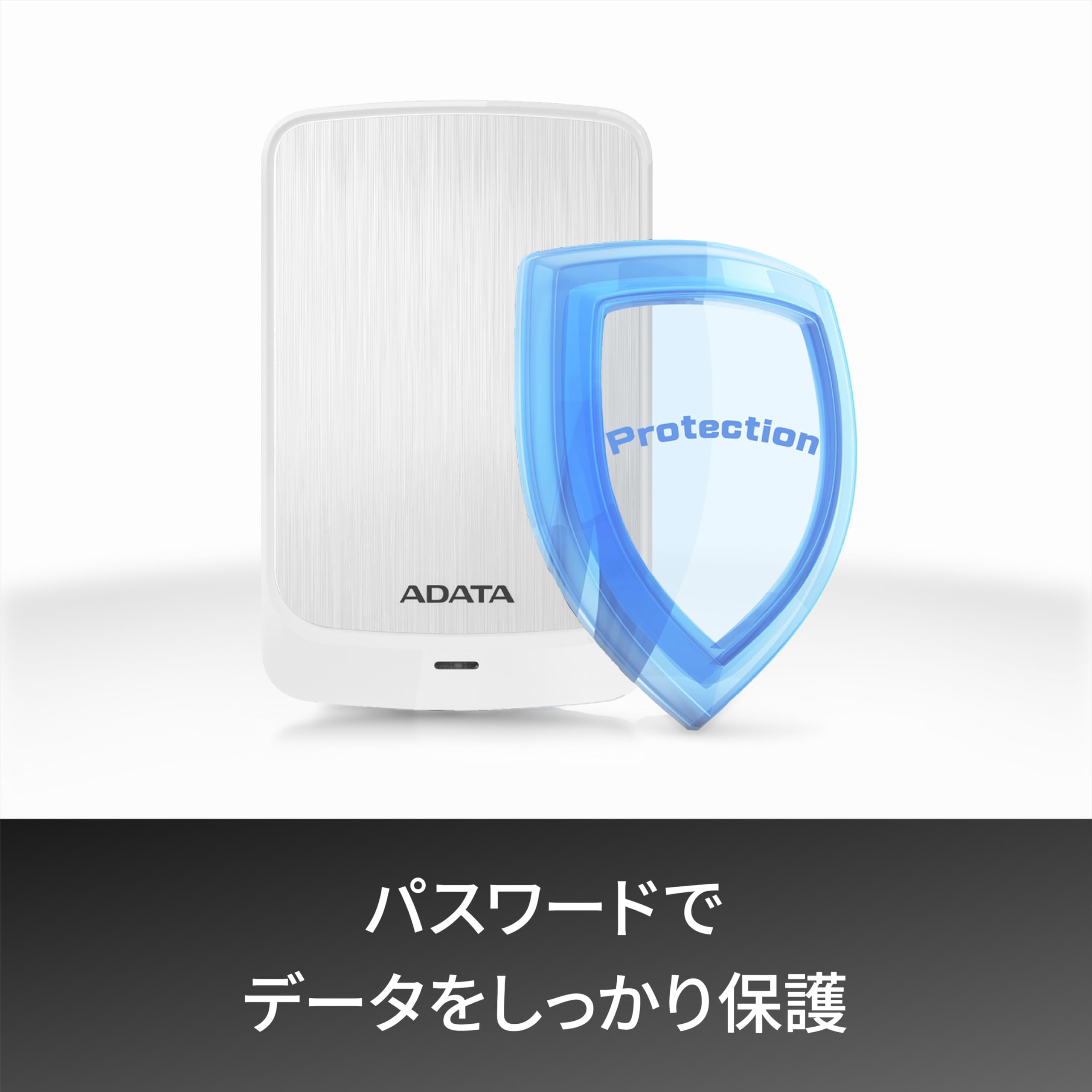 Amazon | 【エイデータ】 外付けハードドライブ 2TB HV320S ブラック 