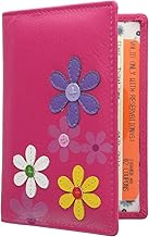 Mala Leather CARA Collection Travel Pass/Oyster Card Holder 620TC_73 Pink