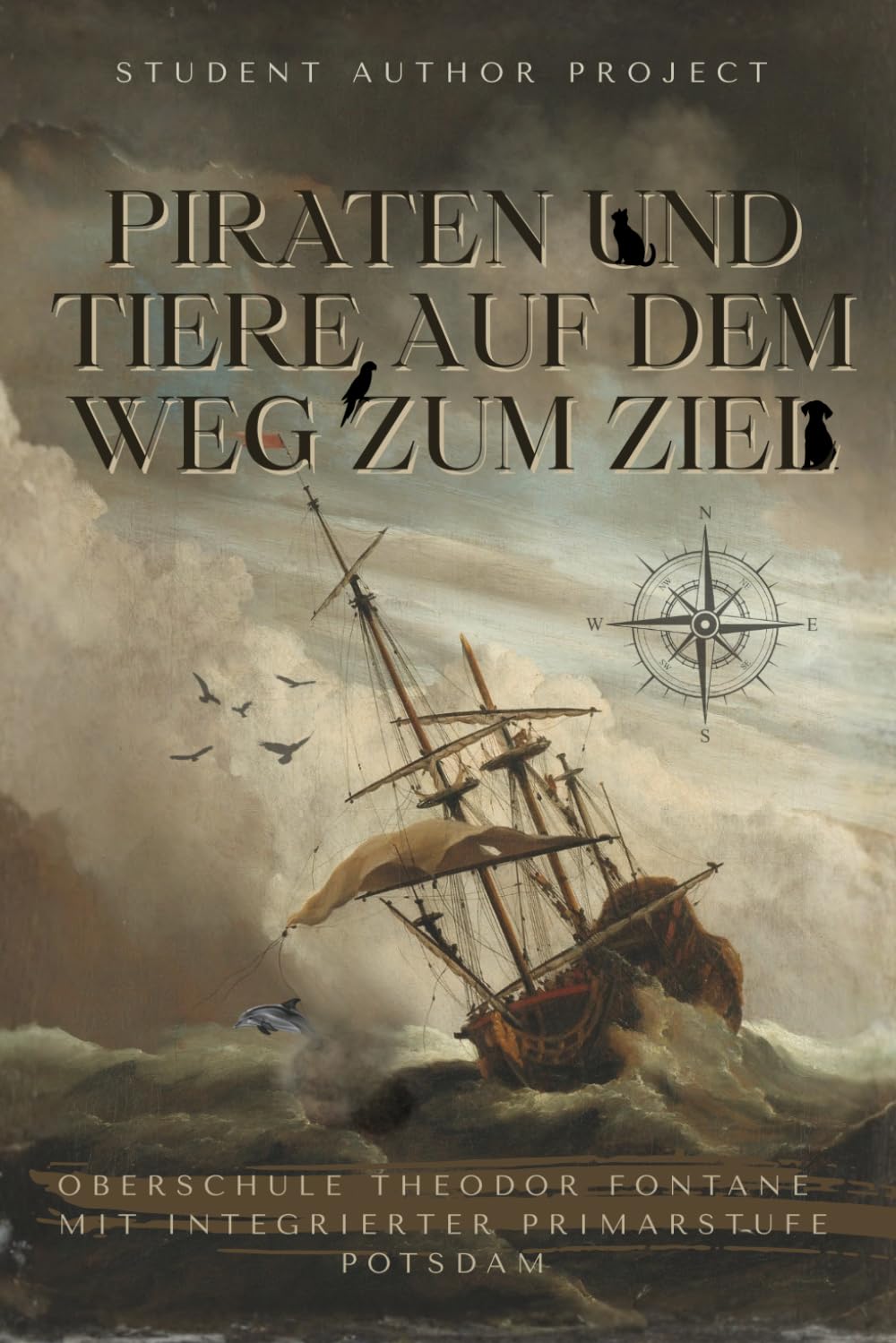 Piraten und Tiere auf dem Weg zum Ziel
