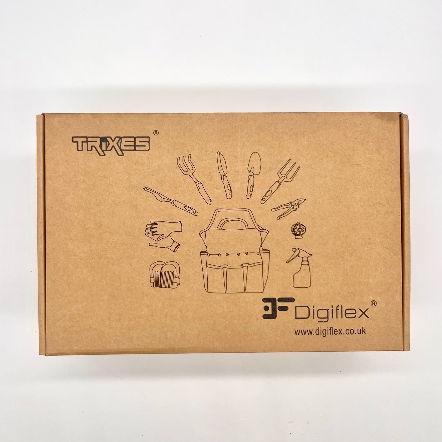 Kit Outils Jardinage 11 Pièces – Acier Inoxydable – Sac Inclus