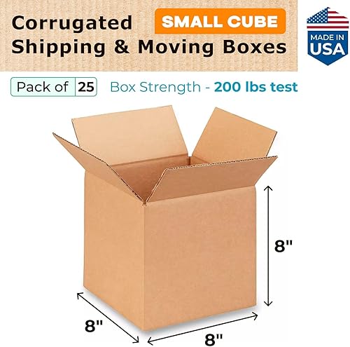 Miniatura 478 de Cajas para envío IDL Packaging - B-1266-5 de cartón corrugado, tamaño pequeño, de 12 pulgadas de largo x 6 pulgadas de ancho x 6 pulgadas de alto