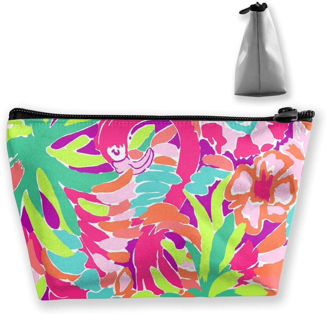 Lilly Pulitzer Makeup Bag Large Toiletry Bag Travel Makeup Bags with Zippered