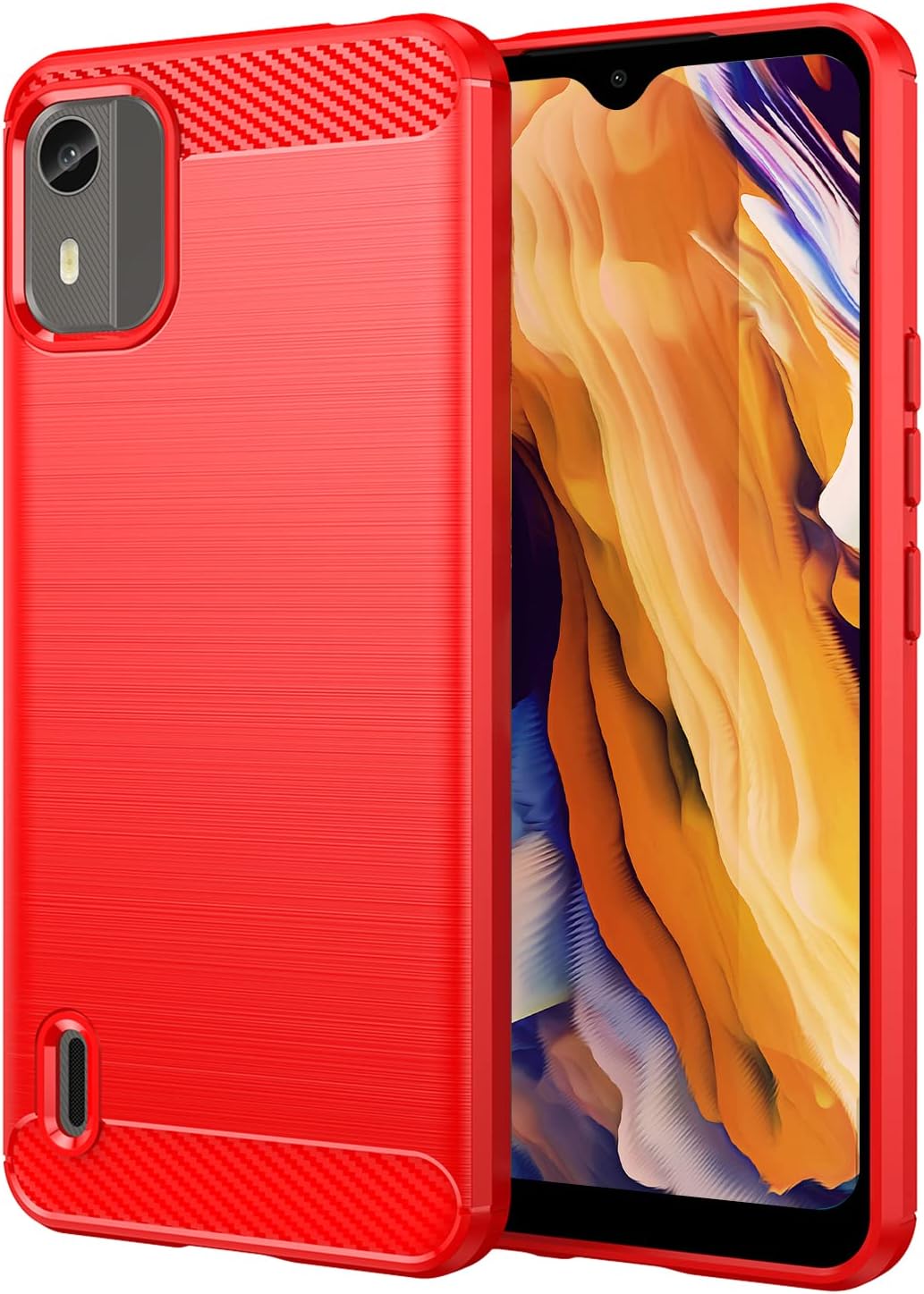 Custodia In Gel Sottile Antiurto Per Nokia C12 - Foto 8