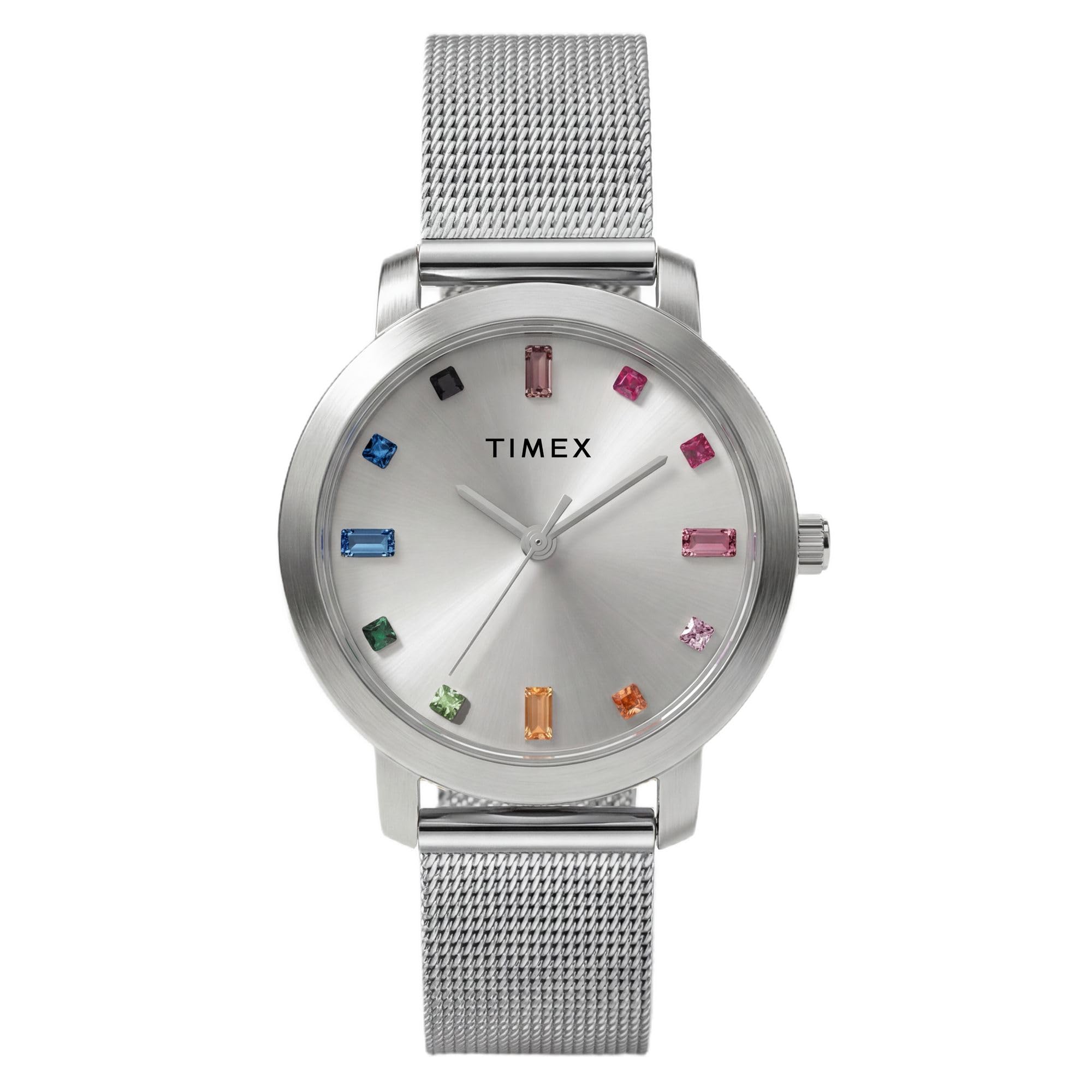 Women's Main Street 31mm Watch - Triple Silver-Tone