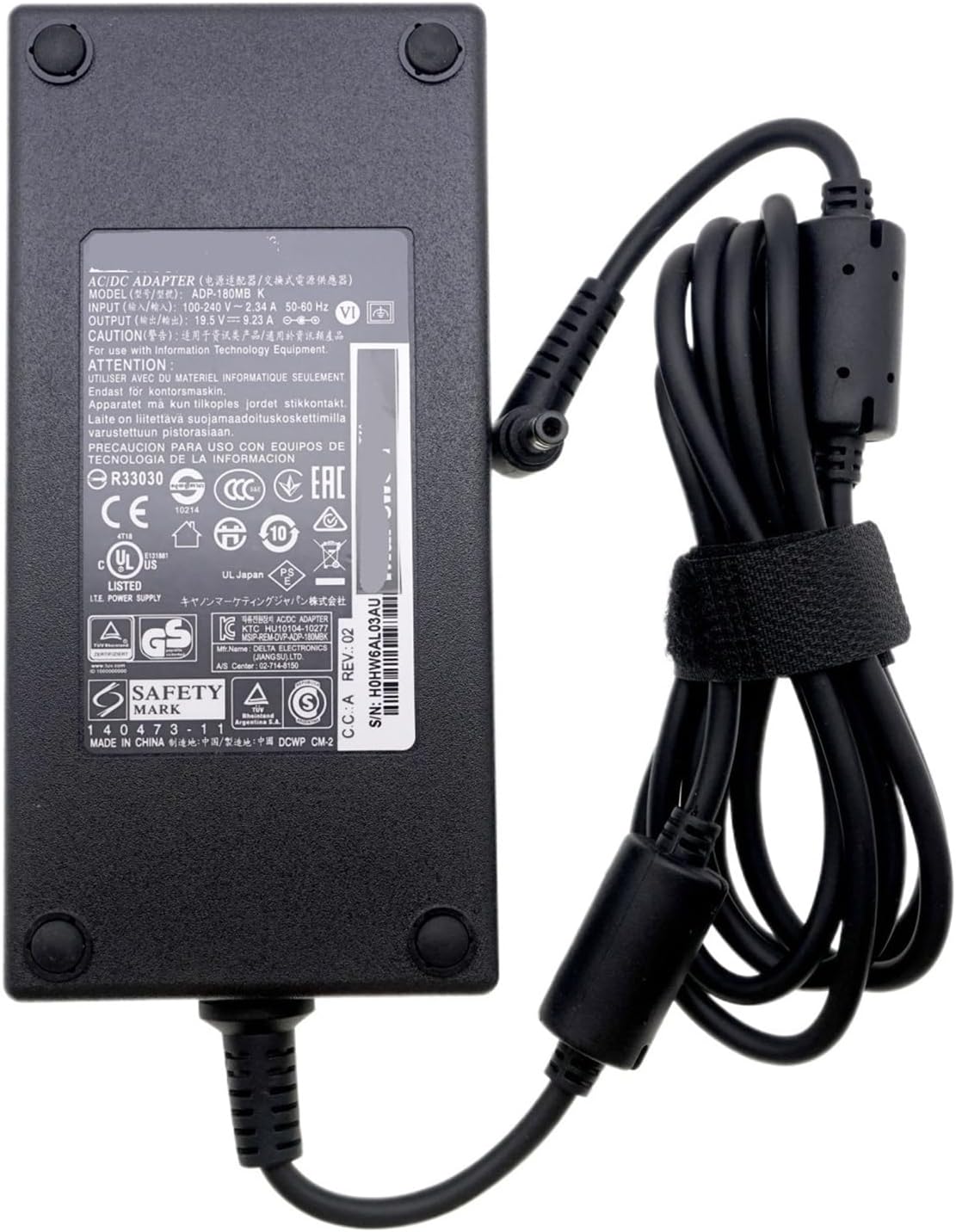 19.5V 9.23A 180W AC DC Power Adapter(AU Plug)