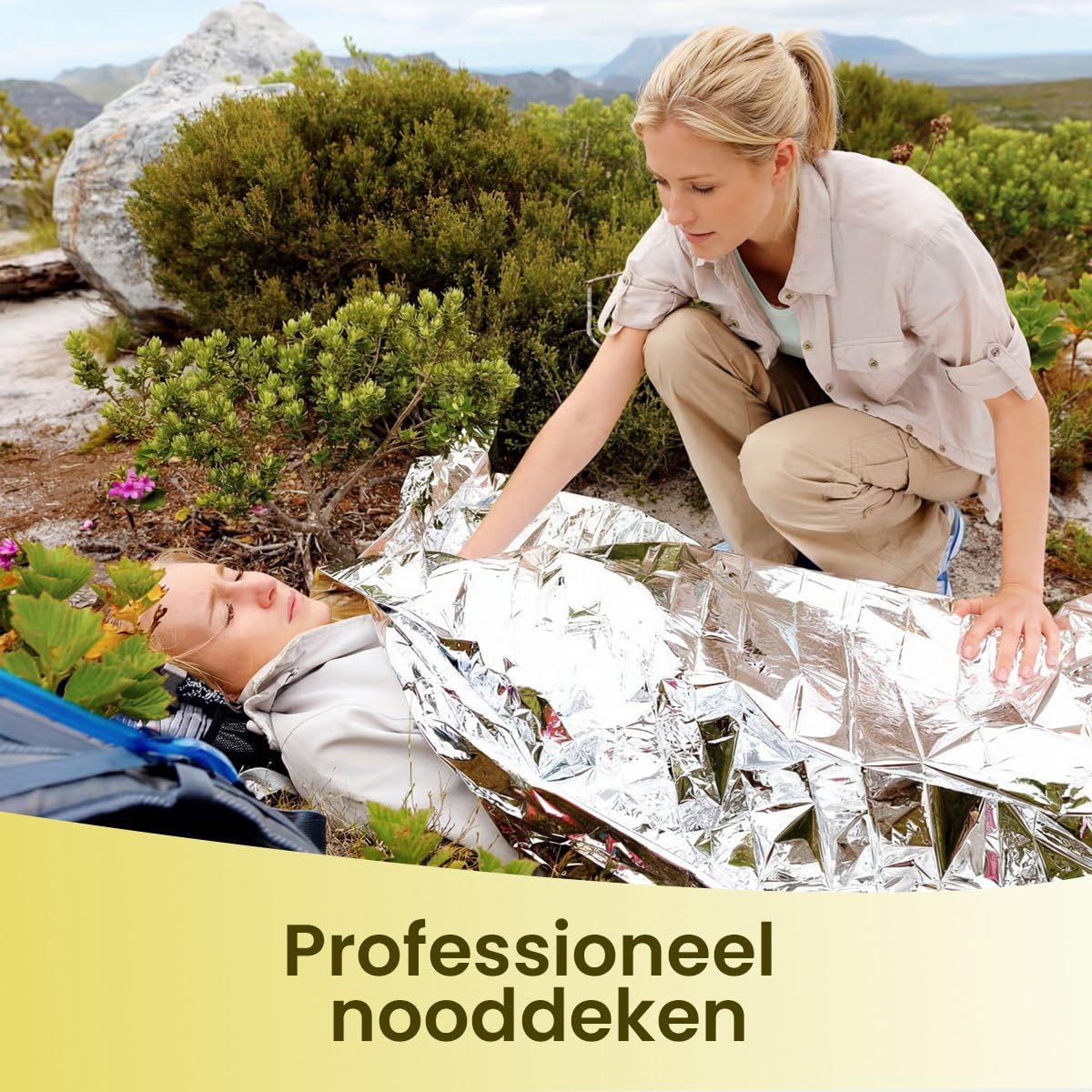 Isolierdecke 4er Set - 160x210 - Rettungsdecke - Notdecke - Warmhaltedecke - Gold - Silber - Notdecke/Wärmedecke - Thermodecke - Erste-Hilfe-Decke - Notdecke - Wärmedecken - Kriegsdecke