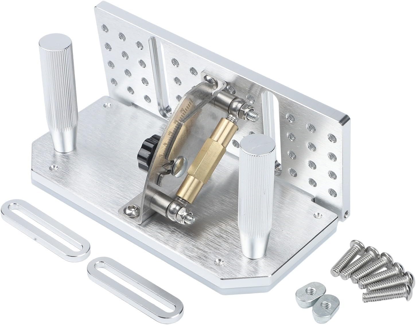 Belt Sander Sharpening Jig, Adjustable Angle Tool Positioner -5° To 25°, Manual Sharpener Holder, Aluminum Alloy Grinding Locator