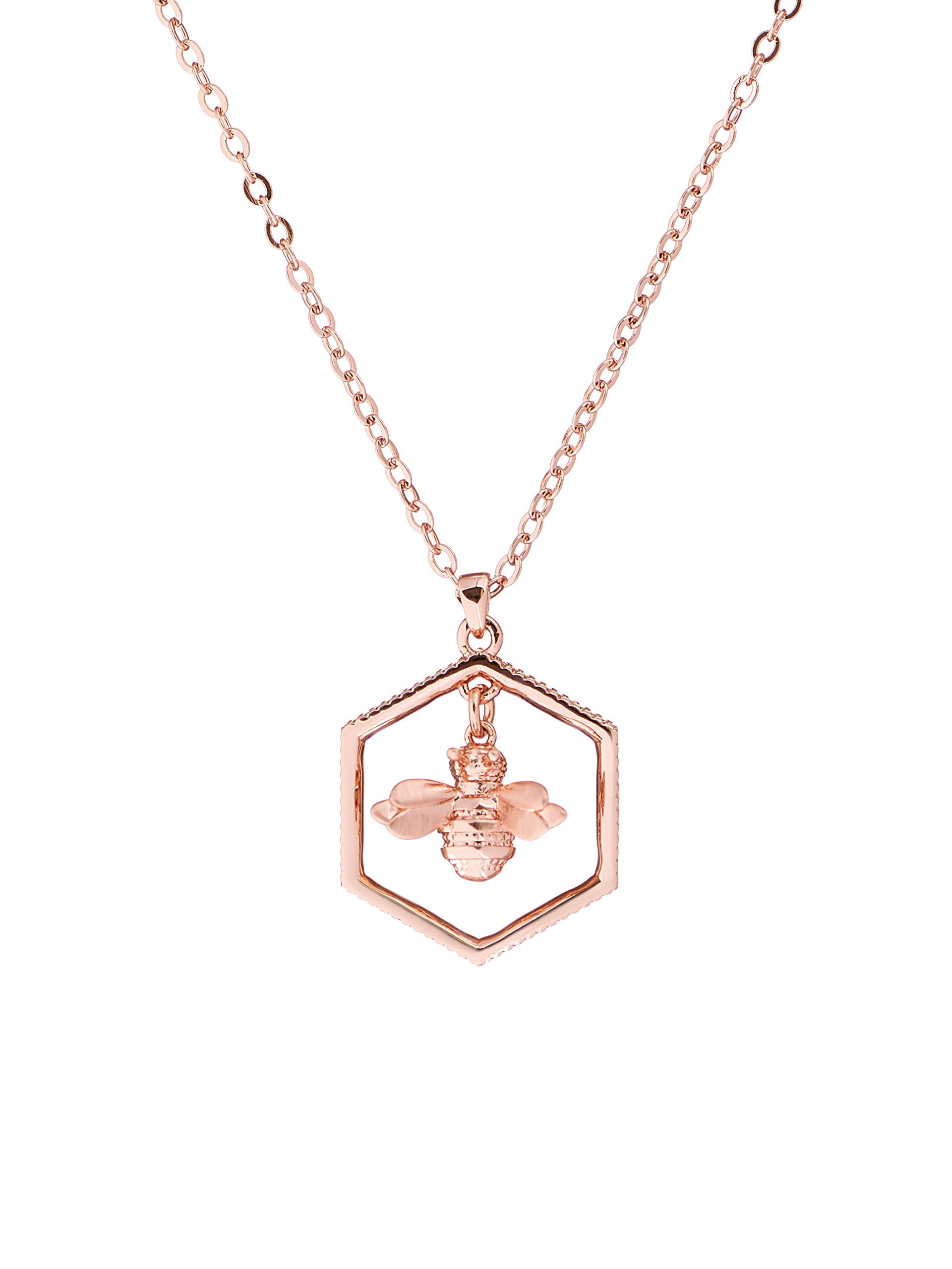 Buy Ted Baker Rose Gold Hex Bumble Bee 