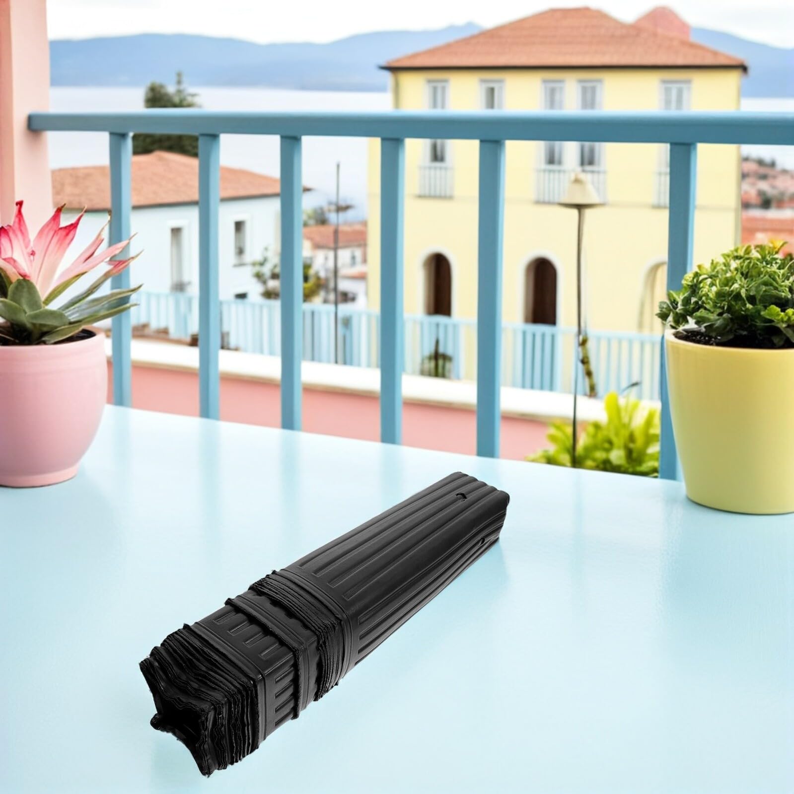BESPORTBLE Pots de Pépinière en Plastique Noir 80 Pcs Pots Profonds 10X30 CM Trous de Drainage Jardinières Élancées Réutilisables pour Semis Culture Intérieure et Jardin Réutilisable