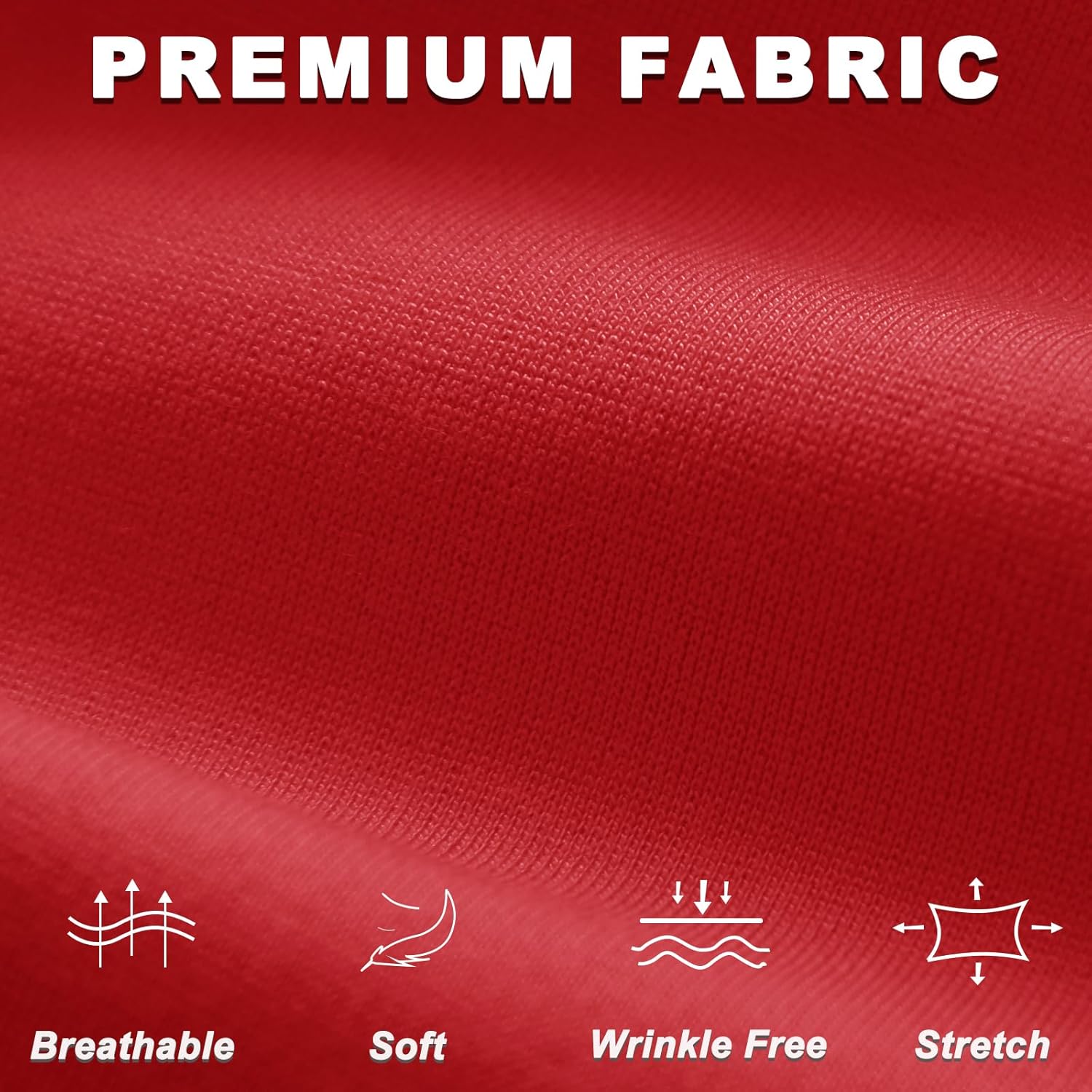 iChosy Women's High Waist Skinny Comfy Stretchy Work Pants with Pockets - Image 7