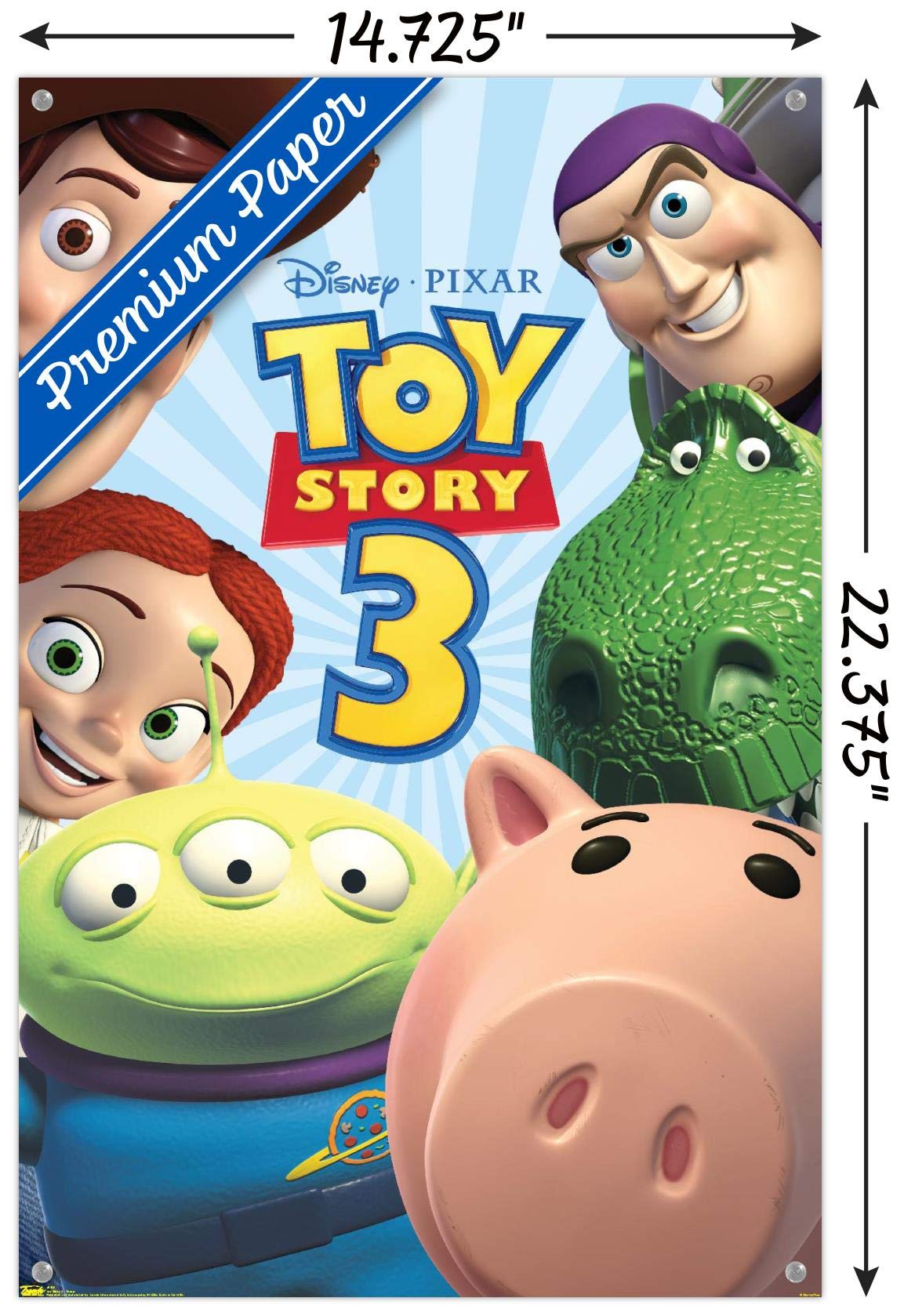 Amazon.co.jp: ディズニー ピクサー トイ・ストーリー3 グループ 壁用