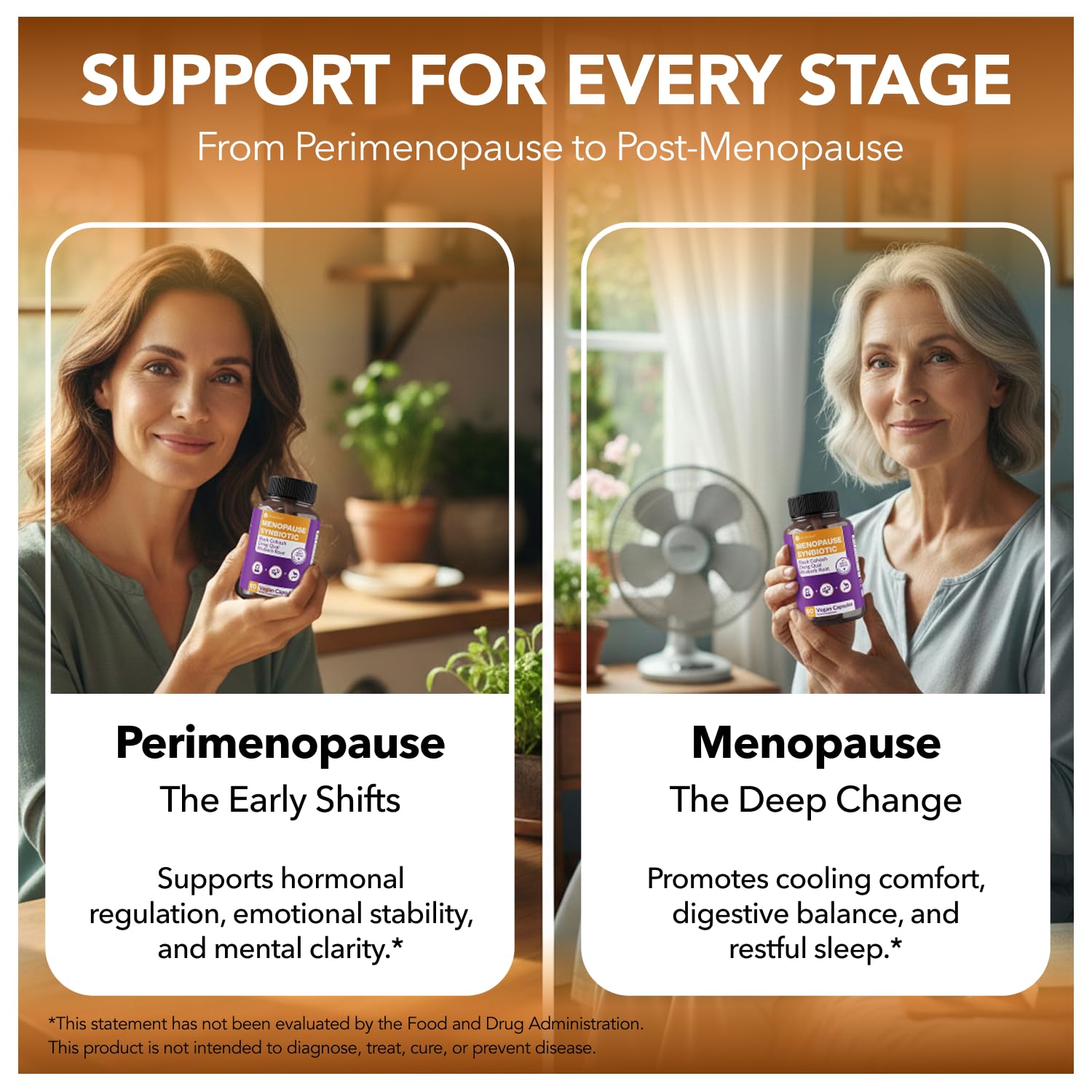 Menopause Support with Black Cohosh - Max Absorption Synbiotic Formula — Amazon image 8