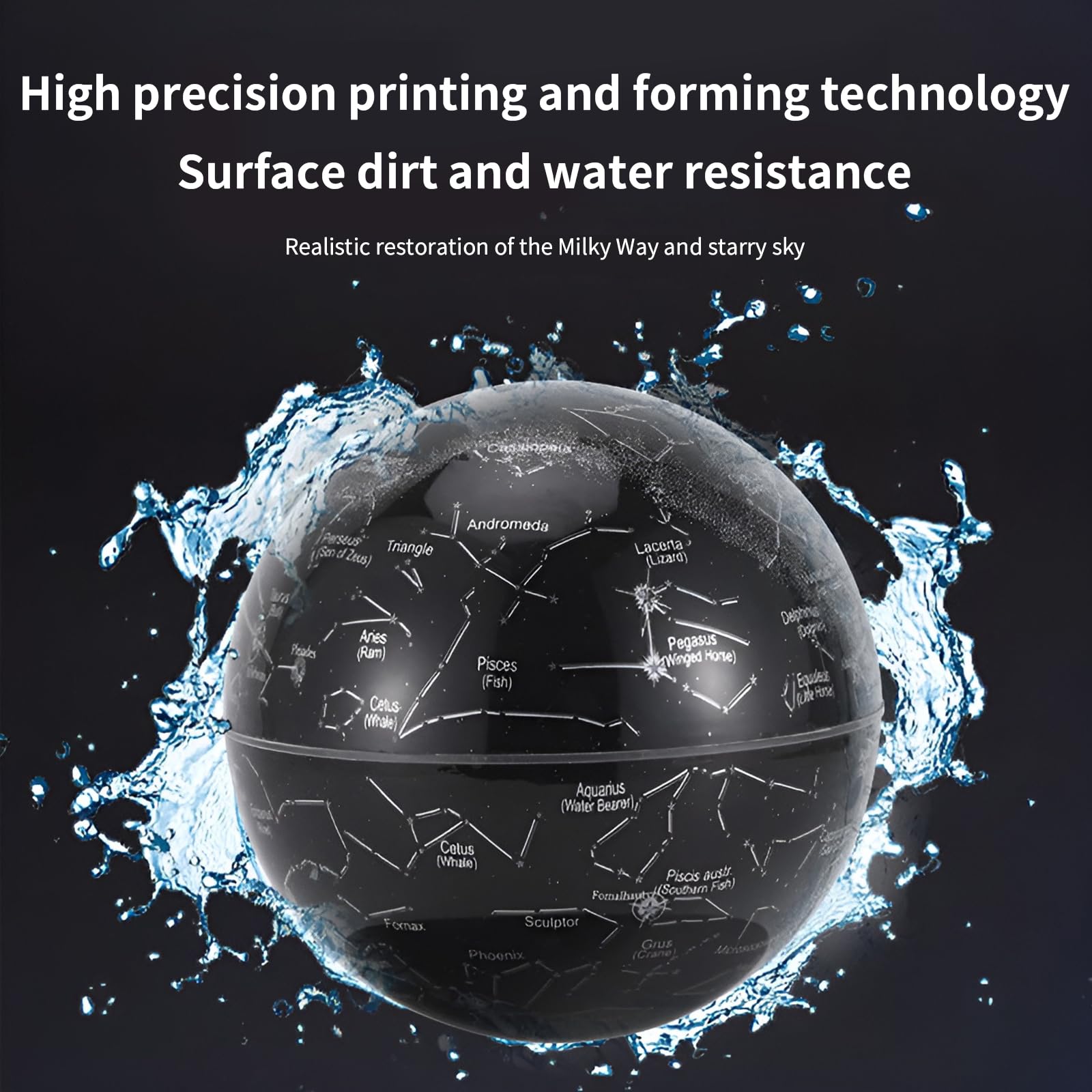 Syfunlv Lámpara de luna flotante, 10 degradados de color ajustable, lámpara de noche, flotando y girando, para casa, oficina, escritorio, dormitorio, lámparas únicas (estilo 2)