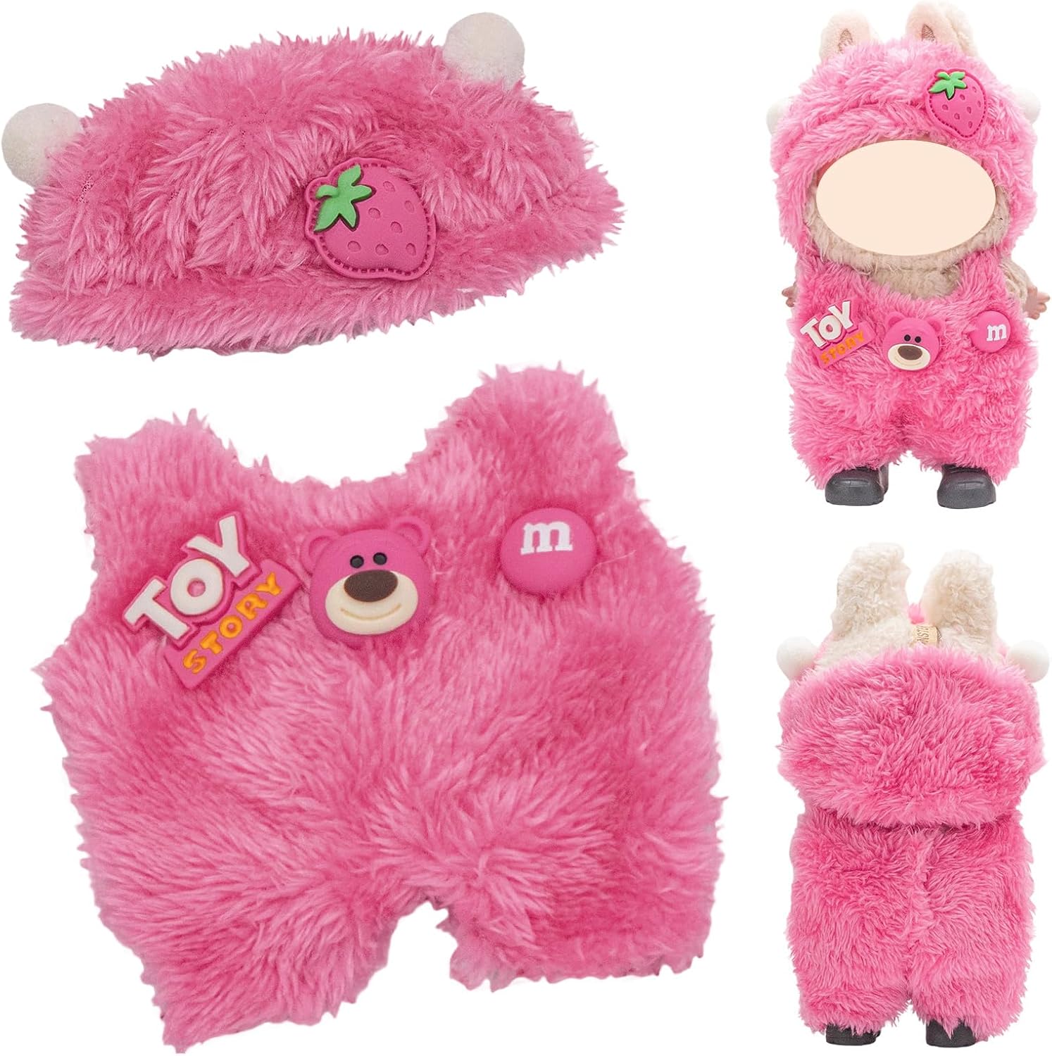 4 Pack—17cm Dolls Clothes,Premium Doll Outfit with Accessories,Doll Princess Skirt,Cute Clothes Outfit for 17cm Dolls,End Fashion Clothing Set(No Dolls and Shoes) (Set N)