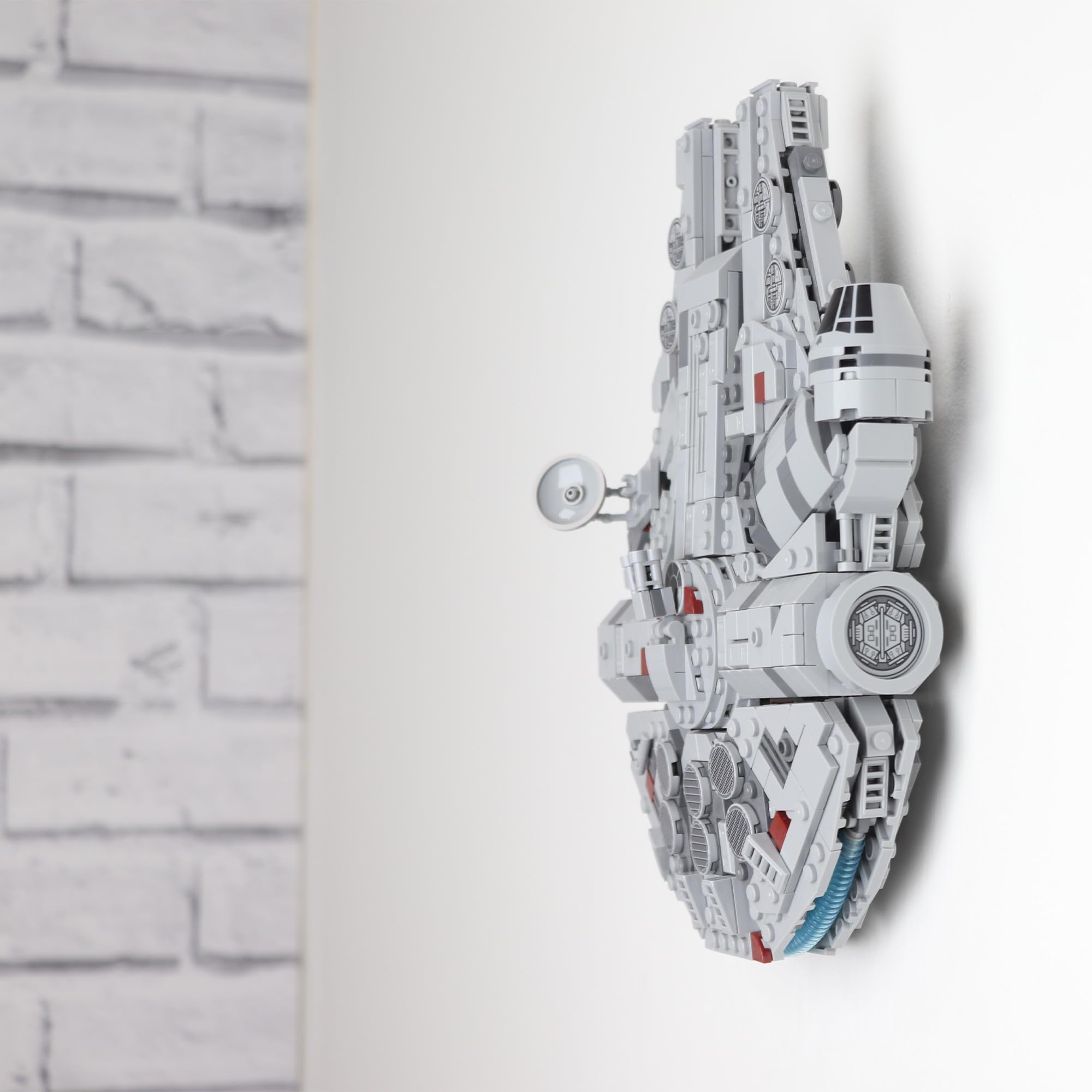 Vertical Wall Display Mount for Lego Millennium Falcon 75375