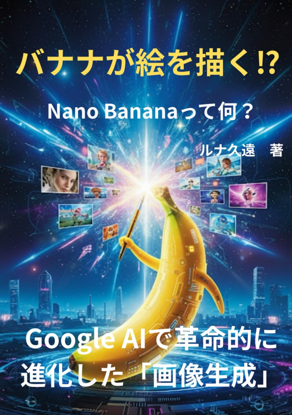 バナナねーページ バナナが絵を描く⁉: Nano Bananaって何？ | ルナ 久遠, 飛騰出版 |本