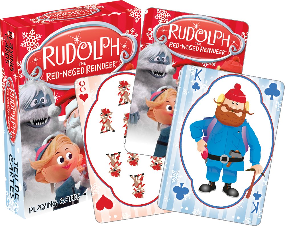 Rudolph The Red Nose Reindeer Playing Cards