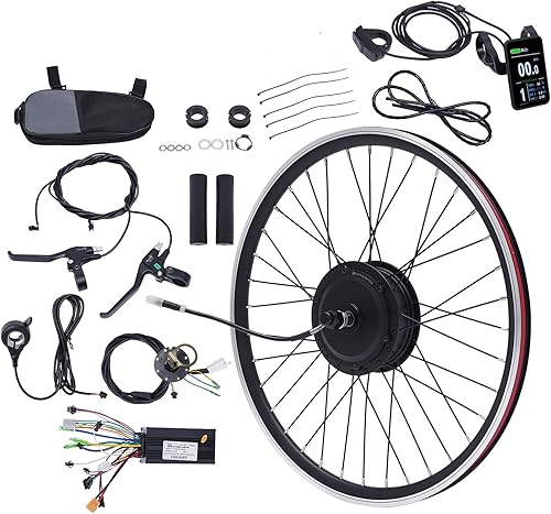 Kit de conversión de bicicleta eléctrica de 20 pulgadas24 pulgadas27.5 pulgadas con pantalla y controlador