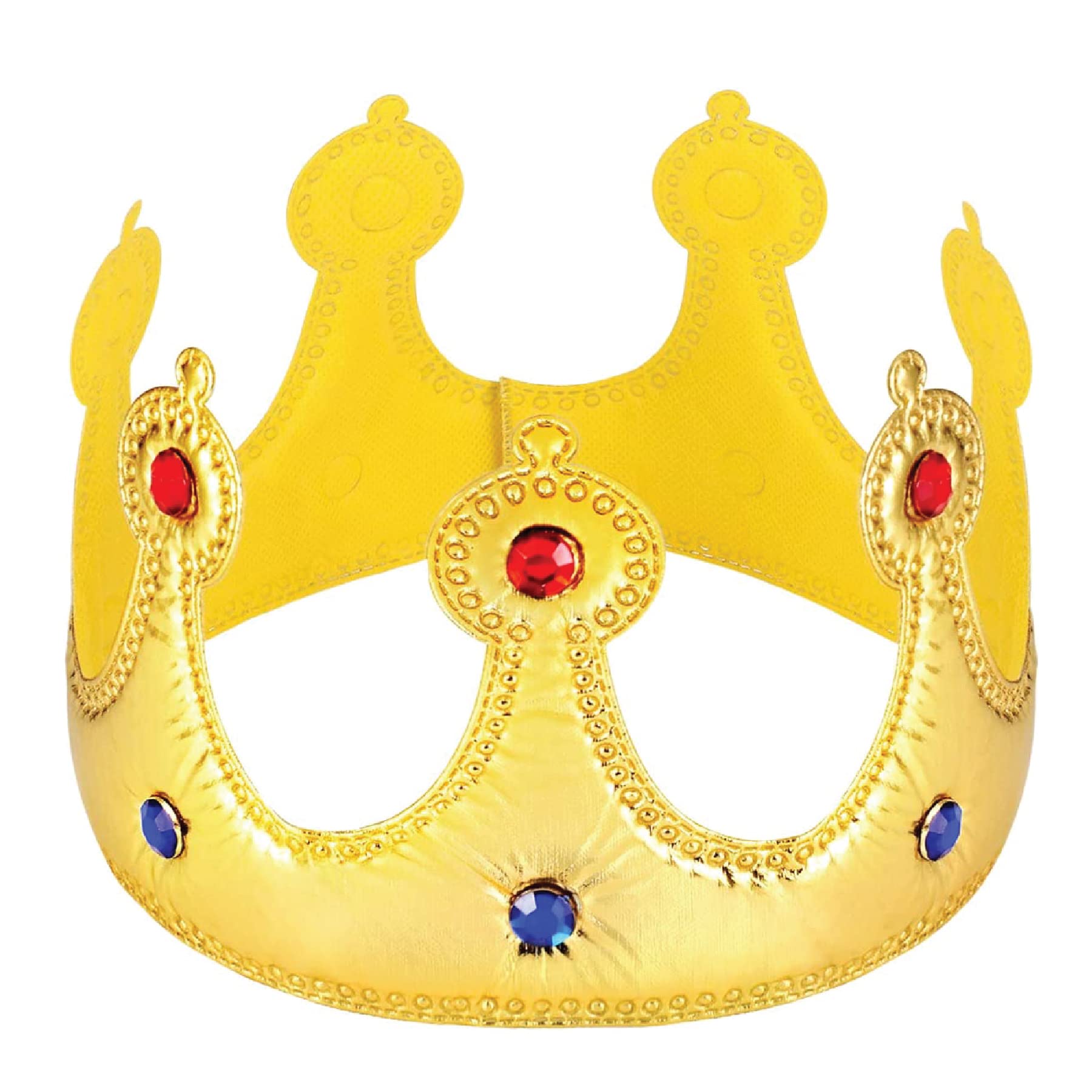 Wanna Party Golden King Crown Fabric for Halloween, Gold King Crown Soft Fabric Jewelled Fancy Dress Costume Accessory for Kids (B0BGT9H1VY) Amazon Price History, Amazon Price Tracker