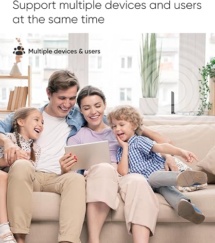 Miniatura 5 de Amplificador de teléfono celular para el hogar de hasta 3,000 pies cuadrados, datos de refuerzo celular para banda 41217135252, amplificador de