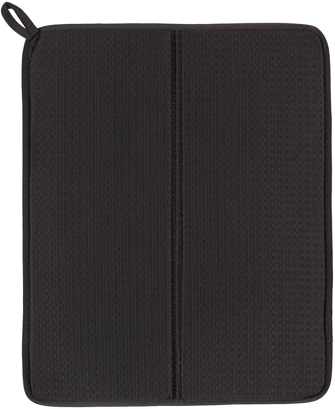 Polyurethane Foam Dish Drying Mat, 44x36 cm, Dark Grey