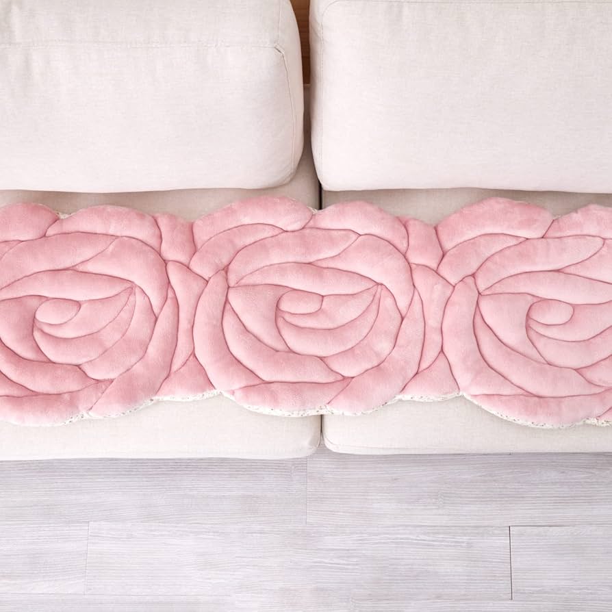 素敵なレース座布団⭐️ シートクッション／薔薇モチーフ／3段