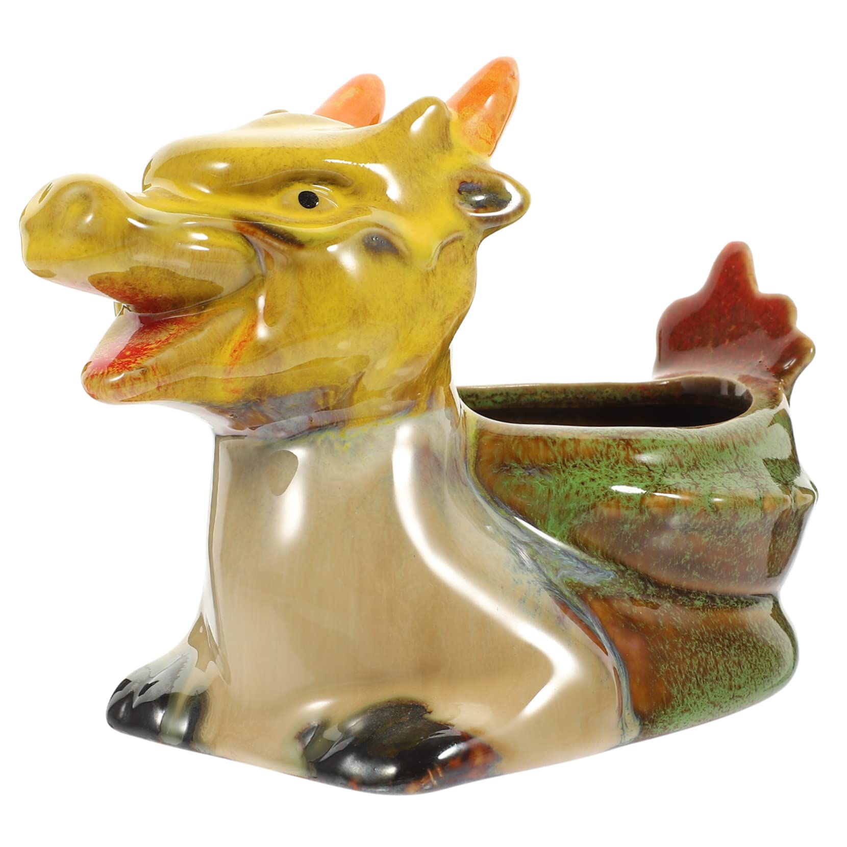 Pots de fleurs miniatures Happyyami en céramique pour décorer un bureau ou une étagère