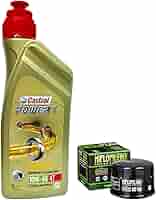 Kit Tagliando Yamaha XJ6 SP | 4 Olio Castrol 10W40 Power 1 + Filtro Olio - Foto 3