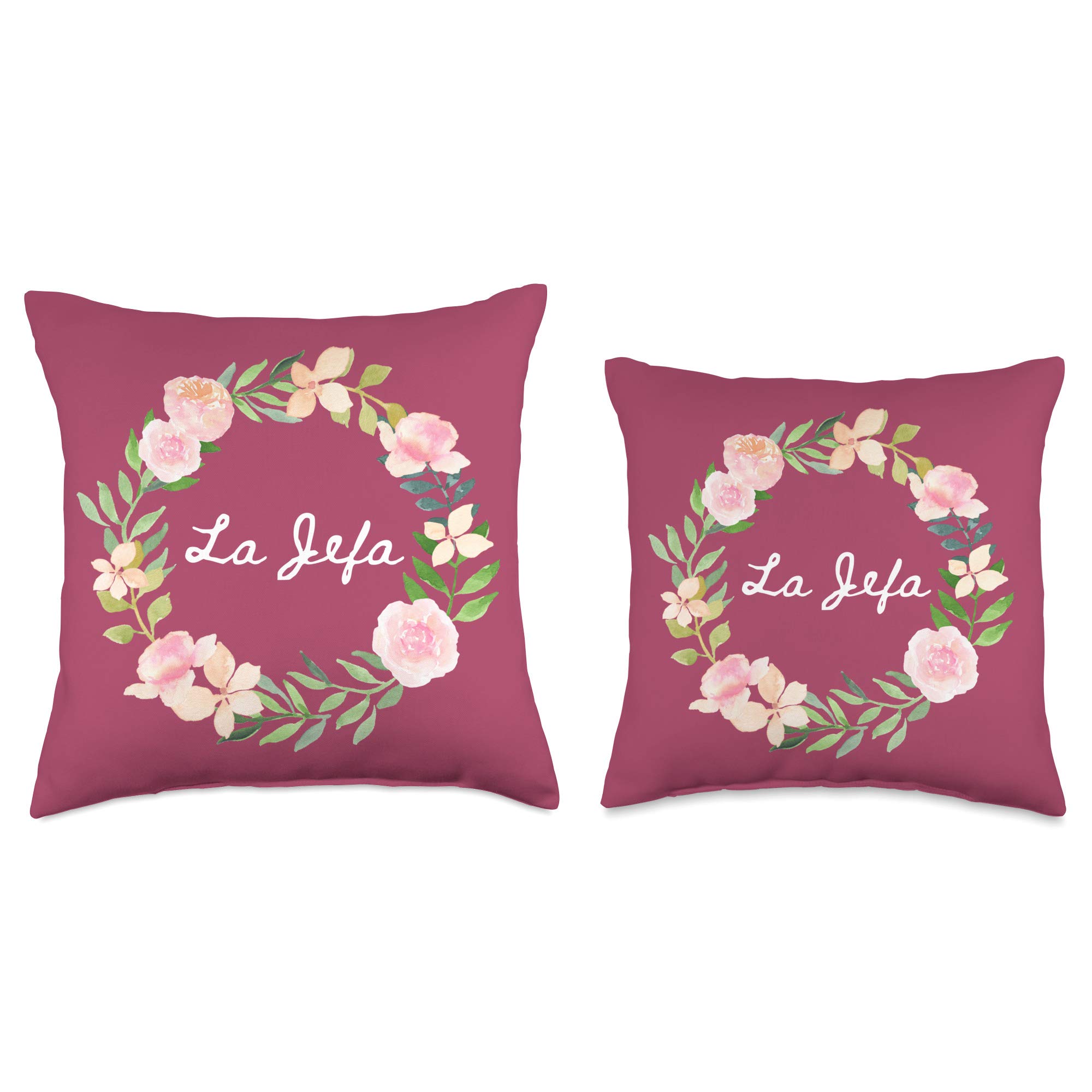Amazon.com: Latina Fashion Chola Style Chicano Clothing La Jefa Latina  Fashion Latinx Boss Floral Burgundy Design Throw Pillow, 18x18, Multicolor  : Home & Kitchen