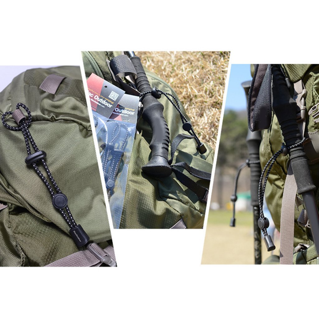 wanderrucksack wanderstöcke 4 x Rucksack-Wanderstöcke-Halterung, Befestigungsschnalle, elastisches Seil, Rucksackschnalle, für Bergsteigen, Klettern, Trekking, Outdoor. Drogerie & Körperpflege Zuladung:6 L CH-size-3 Monate Rennradlenker Set Doppelwirkung Rennrad