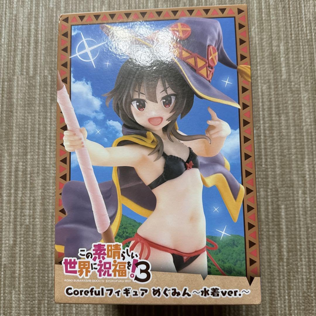 この素晴らしい世界に祝福を！3 めぐみん 水着ver.3体セット プライズフィギュア】この素晴らしい世界に祝福を！3 Coreful