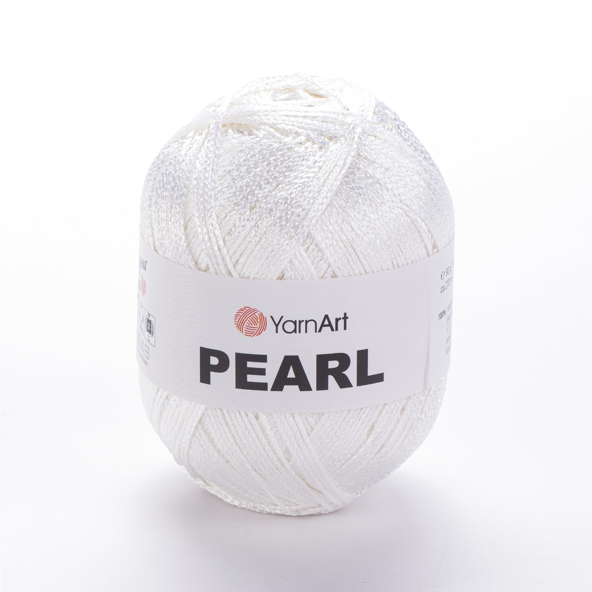 Amazon.com: YarnArt Pearl - 100% Viscose Silky Shine Yarn