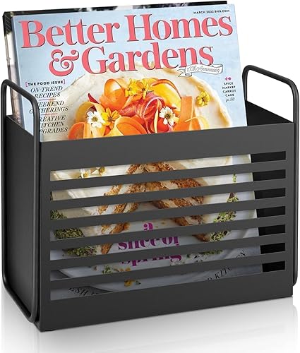 Revistero soporte de archivo de revistas organizador de correo contenedor organizador de carpetas para revistas libros periĂłdicos tabletas en el Revistero soporte de archivo de revistas organizador de correo contenedor organizador de carpetas para revistas libros periĂłdicos tabletas en el