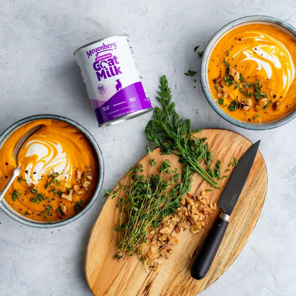 Meyenberg Goat Milk, Evaporated Goat Milk, Vitamin A & D, 12 fl oz (354 ml)