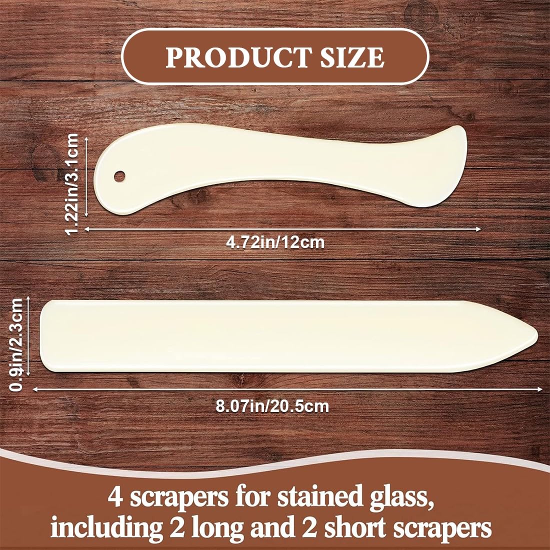 Set Di 2 Cartelline Piegacarte In Plastica Di Alta Qualità - Strumento Per Piegare, Cordonare E Brunire Carta, Pelle Per Rilegatura Libri, Scrapbooking E Biglietti Fai Da Te